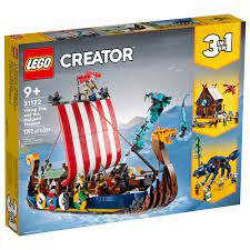 Lego 樂高 31132 維京海盜船和塵世巨蟒  CREATOR 三合一