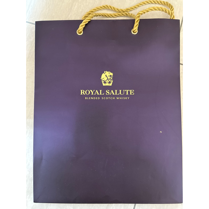 皇家禮炮 royal salute 紙袋 提袋