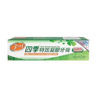 ✿新信義藥局✿四季特效凝膠牙膏 150公克