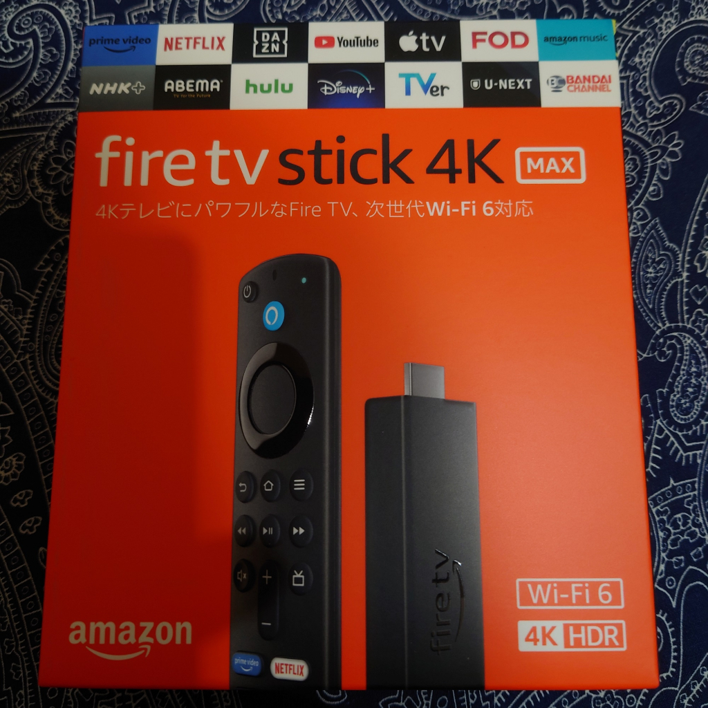 台灣現貨 Amazon Fire TV Stick 4K Max電視棒 新版支援WiFi6 杜比視界全景聲 AV1硬解