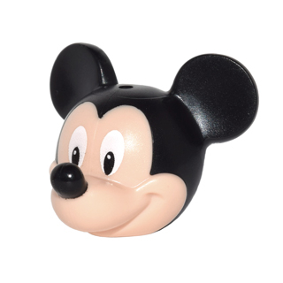 【小荳樂高】LEGO 人偶配件 淡膚色 迪士尼 米奇 米老鼠 人偶頭/人頭 Head 24629pb01