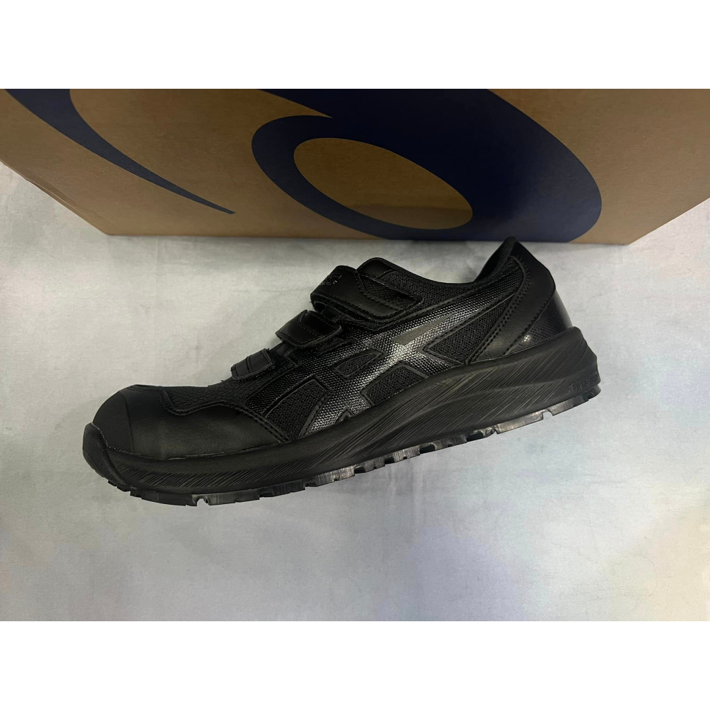 ASICS 亞瑟士 CP215 FLYTFORM 輕量 塑鋼 安全鞋 舒適 防護鞋 工作鞋 1273A079-001全黑