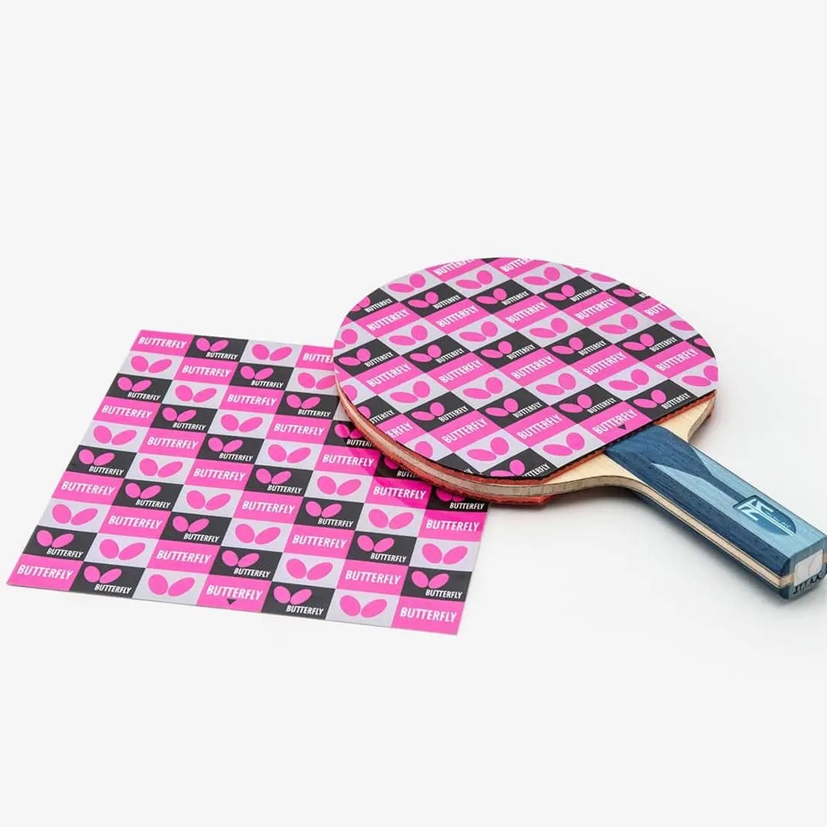 『簡單桌球』現貨 Butterfly 蝴蝶日本製膠皮保護貼 2018款 靜電貼