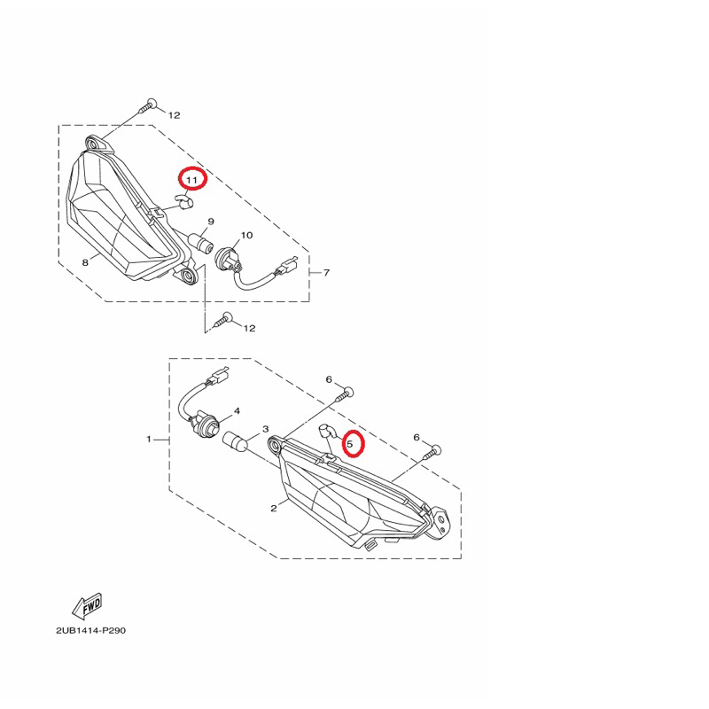 YAMAHA 原廠 新勁戰 四代 索環 料號：1CG-H4352-00