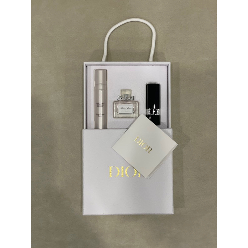 《全新現貨》Dior迪奧美妍香氛3件組 拉式禮盒 附緞帶
