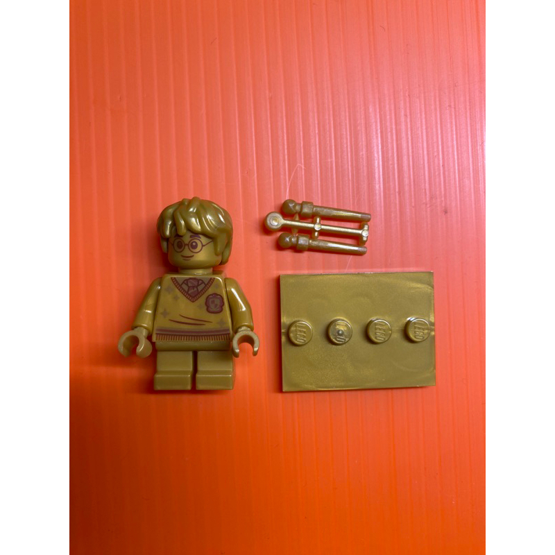 LEGO 76386 哈利波特消失的密室 全新哈利金色人偶