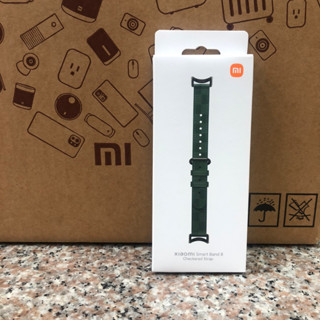 🔥臺灣小米公司貨🔥Xiaomi手環8 9 腕帶 真皮格紋腕帶 小米手環8 9 原廠錶帶 小米 手環9 原廠腕帶