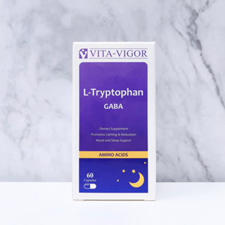 VITA-VIGOR 維格 GABA 安舒寧膠囊 60粒/盒 幫助入睡 含芝麻素、酸棗仁萃取粉 植物性膠囊 素食者 放鬆