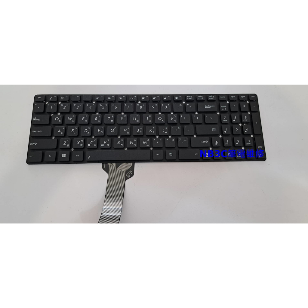 【NB3C筆電維修】 Asus A32-K55 K75VJ B500-P55VB K75V 鍵盤 筆電鍵盤 中文鍵盤