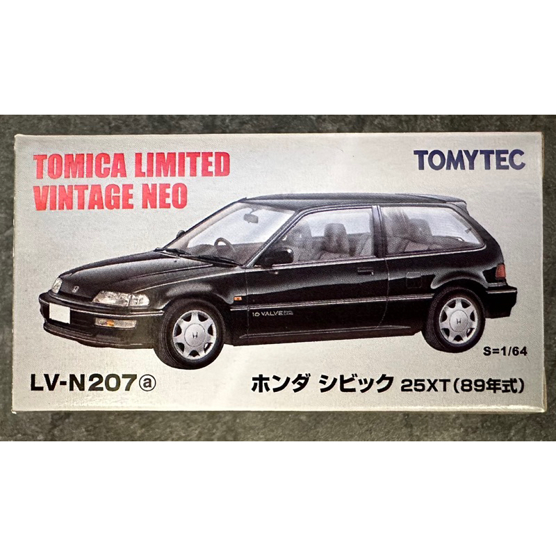 Tomytec Tomica TLV LV-N207a Honda CIVIC 25XT EF 本田 喜美
