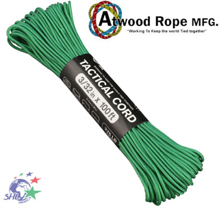 Atwood 戰術版綠色傘繩 / 100呎(約30M) / 4條蕊心 / TS06-GREEN【詮國】