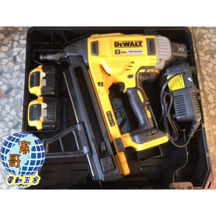 得偉 DEWALT DCN890 超鋰電無碳刷釘槍 充電式水泥釘槍專用水泥釘電動釘槍