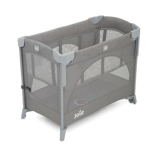 【Joie】Kubbie Sleep 多功能床邊嬰兒床(灰)-JBA02800A｜嬰兒床、床邊床、遊戲床、可收納嬰兒床、