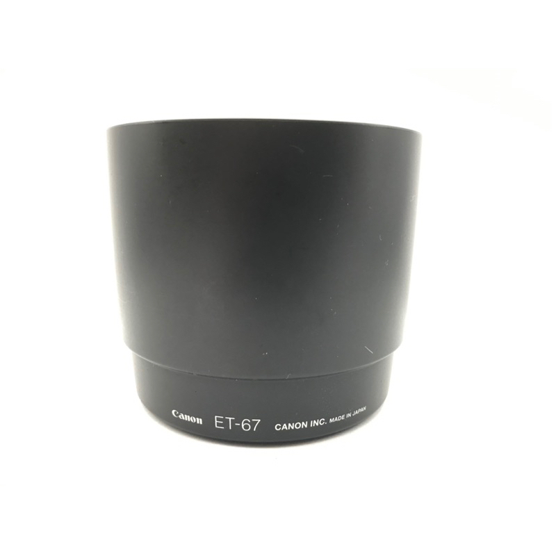 中古二手 原廠遮光罩 Canon ET-67 適合用於EF 100mm f/2.8 Macro USM