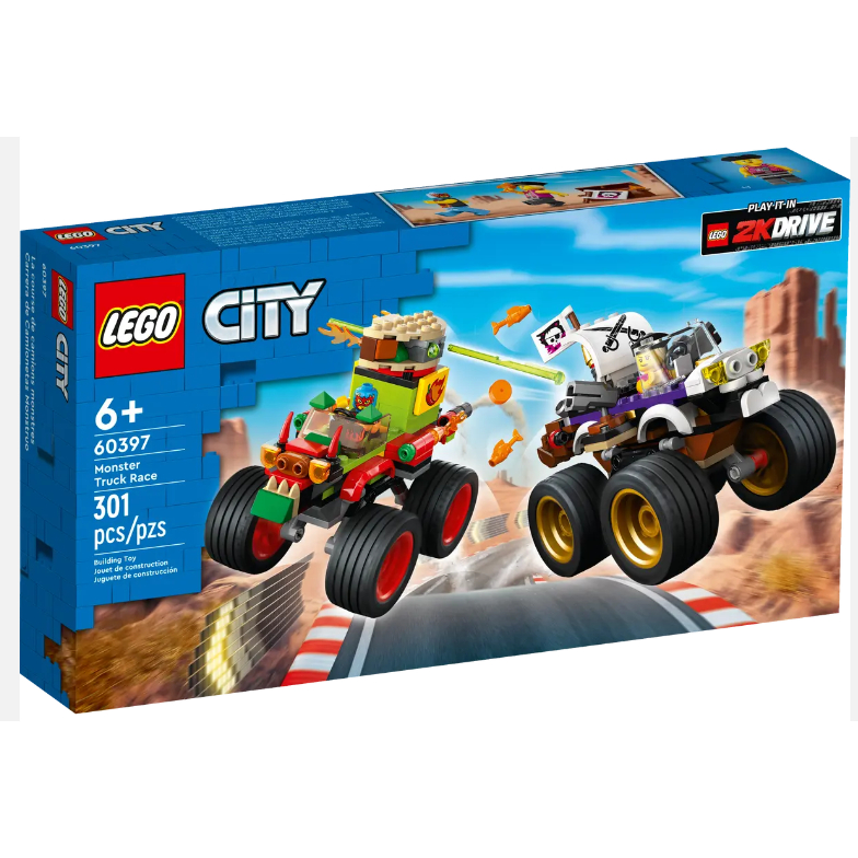 2023年樂高新品 樂高 CITY系列 LEGO 60397 怪獸卡車大賽