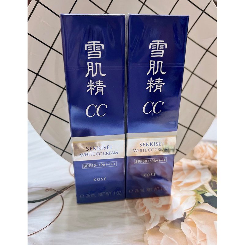 KOSE高絲 雪肌精 透亮煥白CC霜 SPF50+/PA++++ 26ml(30g)