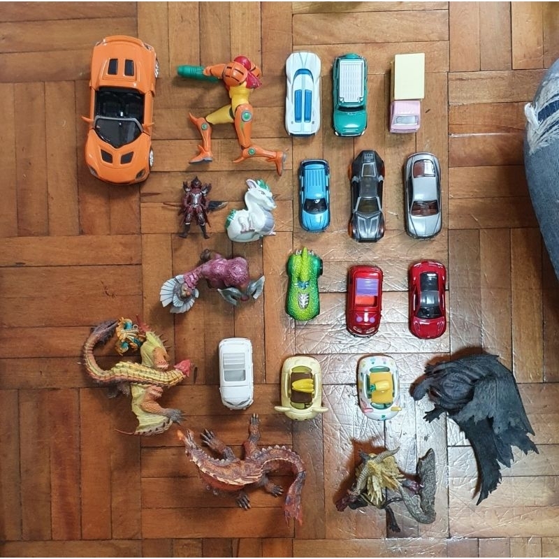 玩具 玩具車 小車 魔物獵人 小物