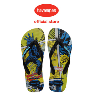 Havaianas哈瓦仕 拖鞋 漫威英雄 黑豹 黑 Top Marvel Classics 4147012-1069M