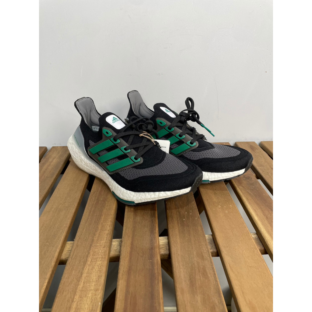 【TACKSTHGOOD】Adidas Ultra Boost 黑綠 運動鞋