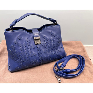 Bottega Veneta 手提 斜背 兩用包 8成新 (背帶全新未使用)