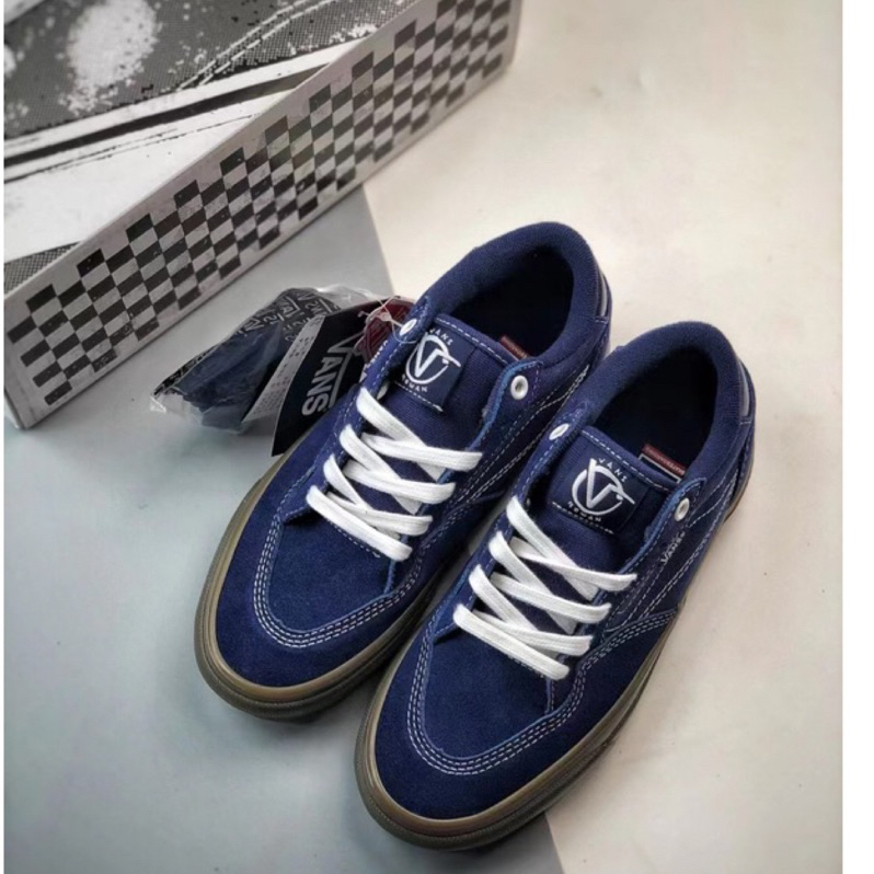 Vans Skate Rowan Pro 深藍色 潮流 滑板鞋 帆布鞋 正品 新款 男鞋 女鞋