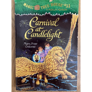 古繪本Magic tree house Carnival at candlelight 英文讀本 神奇樹屋 英文書