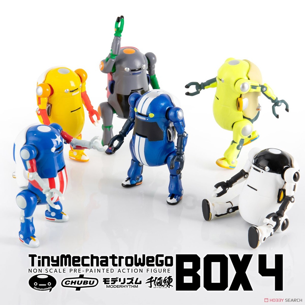 [全6種]box4 機動機器人 千值練 Tiny Mechatro WeGo 迷你 機動機器人