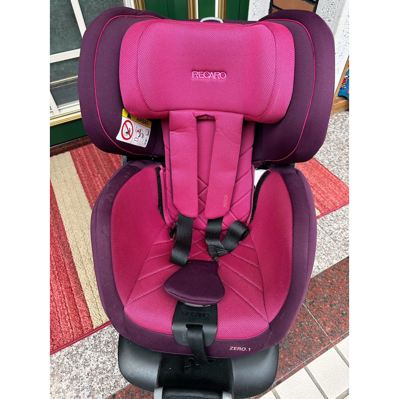 recaro 安全座椅 360 18kg 莓紅色 zero.1