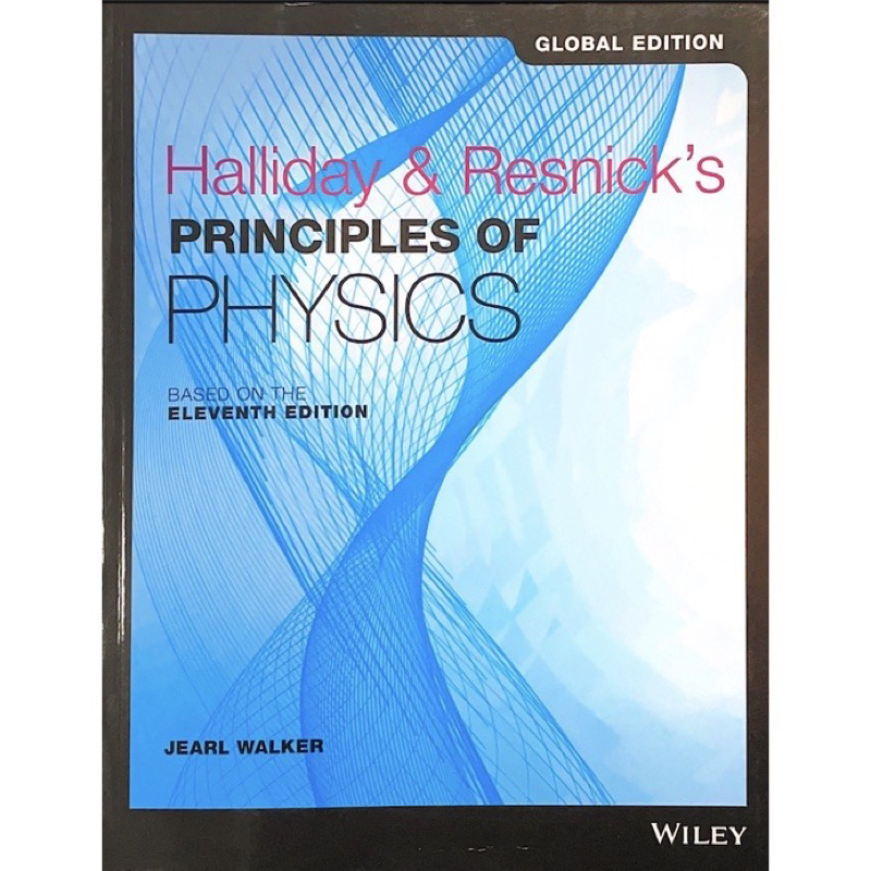【9.5新可議現貨】 Halliday and Resnick's Principles of Physics 11/E