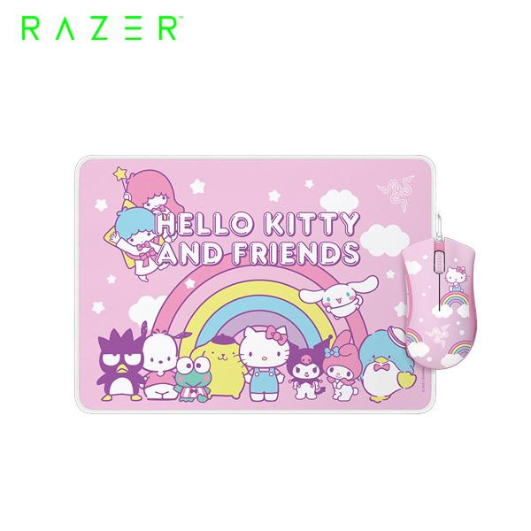 Razer 雷蛇 Hello Kitty &amp; Friends款 滑鼠 滑鼠墊 滑鼠鼠墊組 光學滑鼠 有線滑鼠