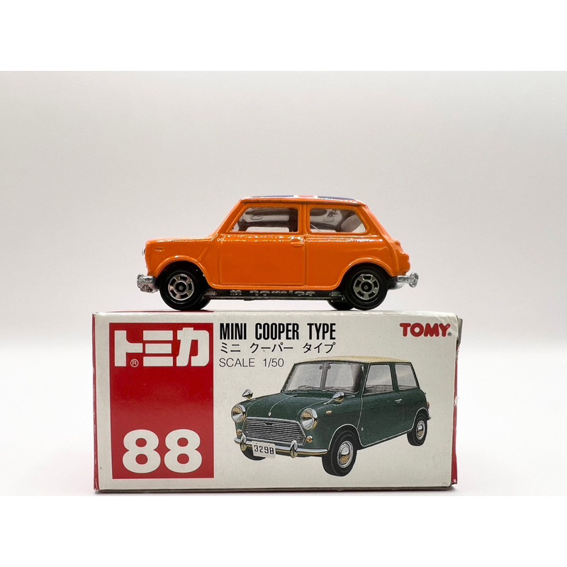 Tomica ［絕版］No. 88 Mini Cooper Type 紅標 中製