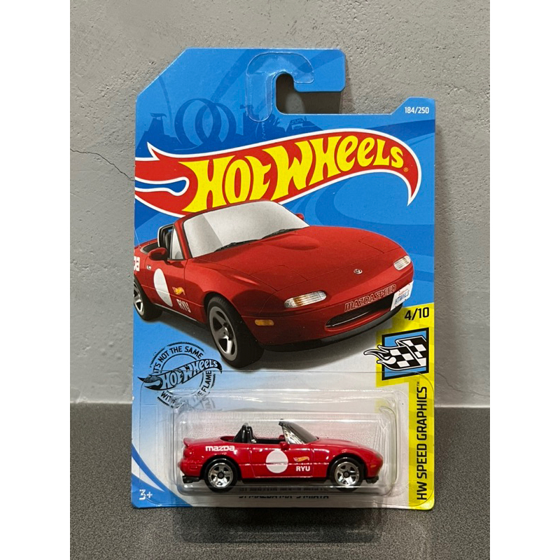 Hot Wheels 風火輪 ‘91 Mazda MX-5 Miata 馬自達 HW Speed Graphics