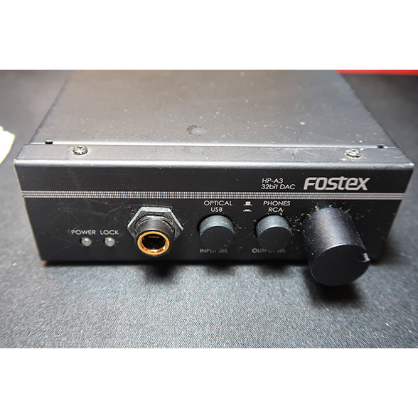 日本製 FOSTEX 32BIT DAC HP-A3 耳擴(耳機擴大機)售1800元
