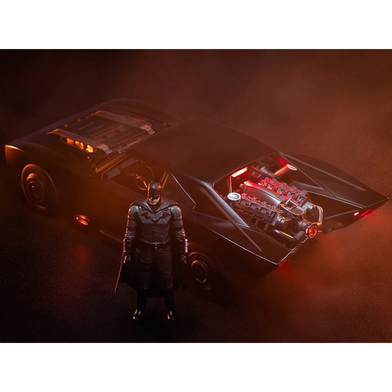 【64 club】🔥️現貨🔥️ Jada 1:18 可亮燈 2022 蝙蝠車 Batman DC 合金車模型 1/18