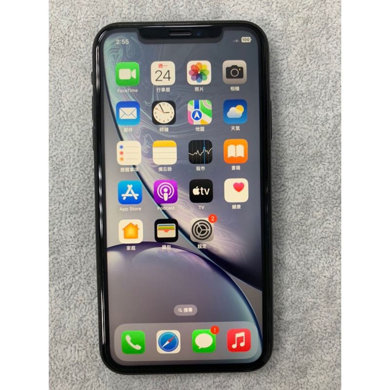 Apple iPhone XR 64GB 黑-社皮(下單前請先聊聊後下單，未確認者訂單一律不接受)