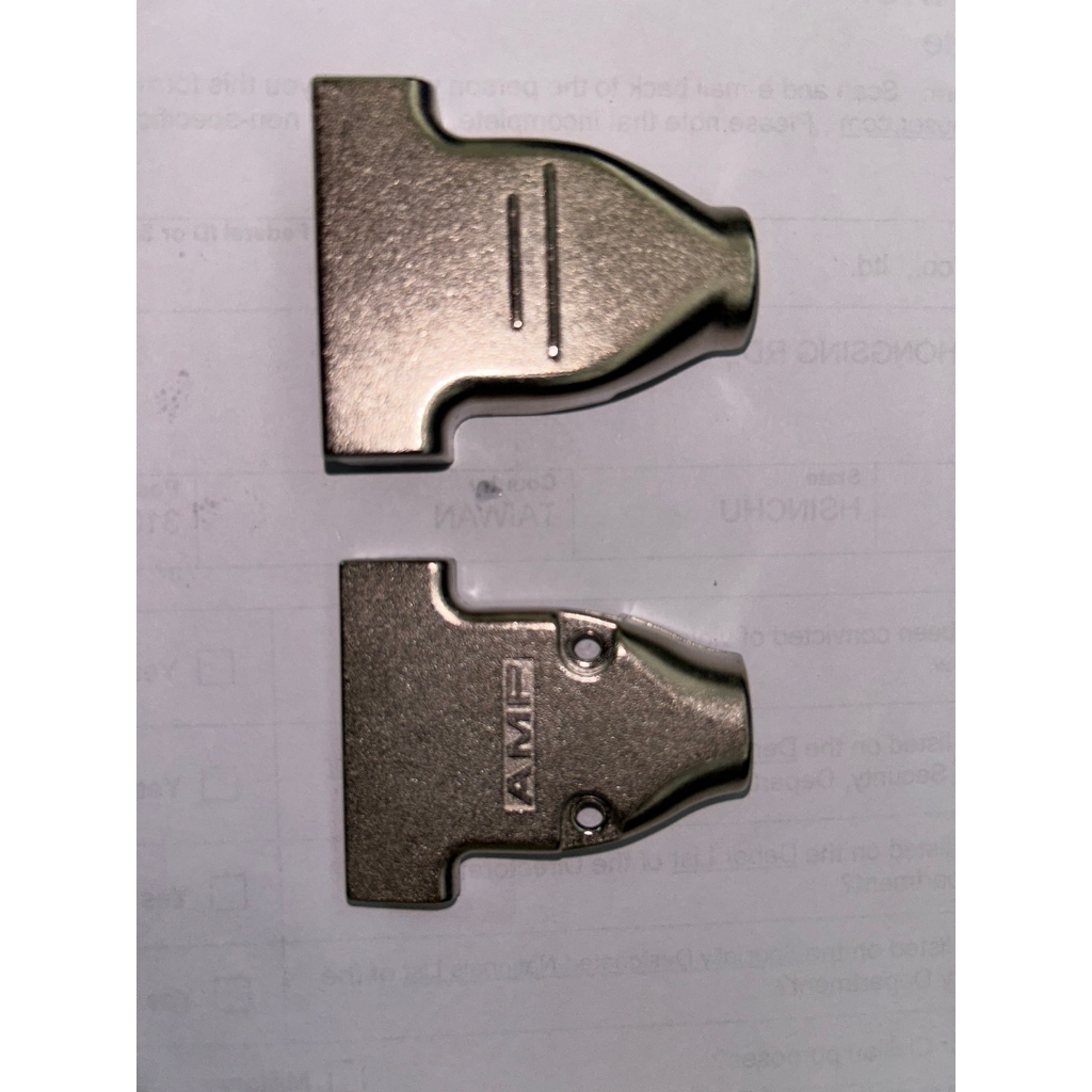 D-Sub後殼 CABLE CLAMP KIT SZ 2 製造商編號:5745919-2 接頭 鐵殼