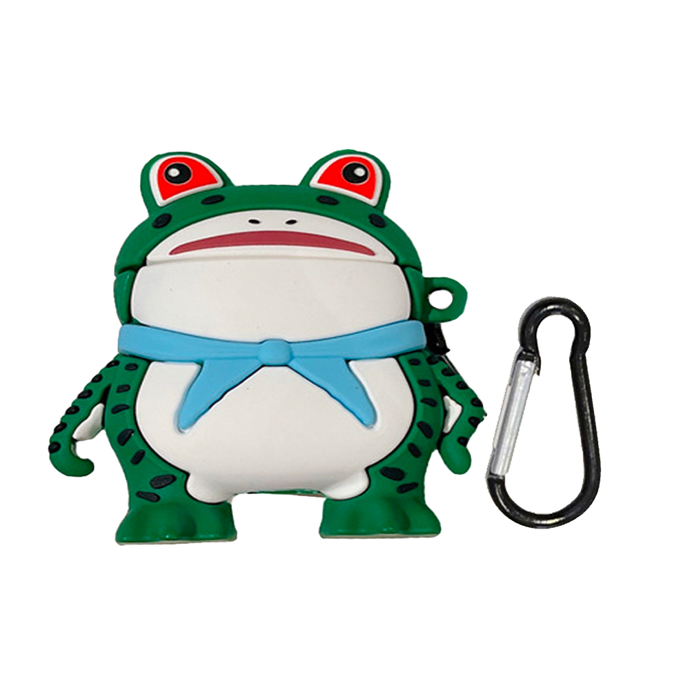 紅眼青蛙造型保護套 網紅青蛙 抖音青蛙 抖音同款 惡搞青蛙 適用 Airpods 1/2代 Pro/Pro2/ 3代