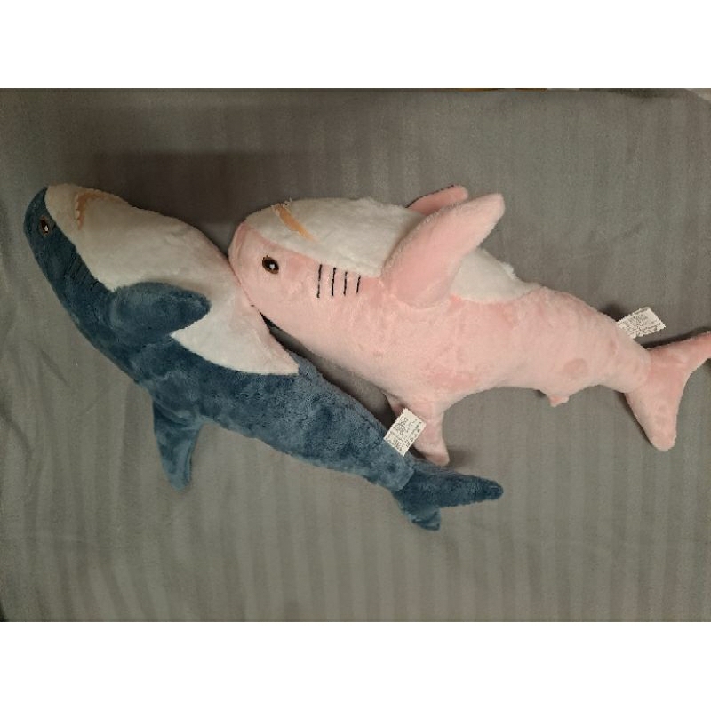 鯊魚娃娃 IKEA鯊魚 45公分