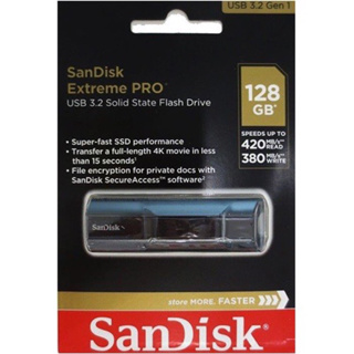 全新現貨正品 SanDisk 128G Extreme PRO CZ880 固態 隨身碟 USB3.2 SSD