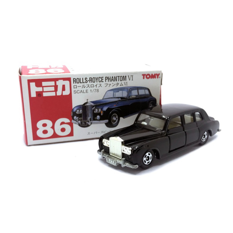 （無盒、無方向盤、非原漆）Tomica tomy 多美 勞斯萊斯 Rolls Royce no.F6 日本製