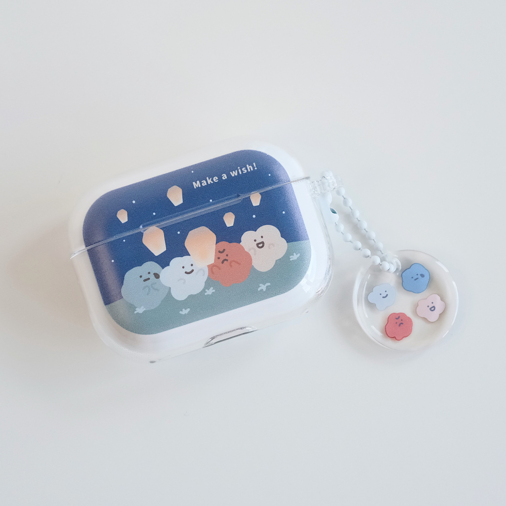 【方坊】AirPods 1/2/3/Pro/Pro2 天燈祈福 airpodscase 韓國耳機保護殼 交換禮物