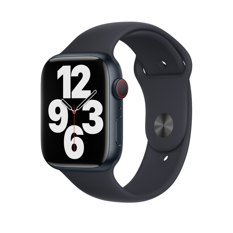 apple watch 45mm 原廠錶帶 午夜色 全新 未拆封 midnight sport band 可面交