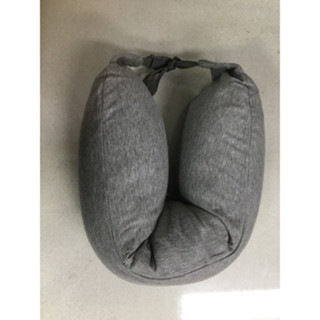U型枕 旅行U型枕(護頸枕 旅行枕 頸枕 頭枕 U型枕)灰色