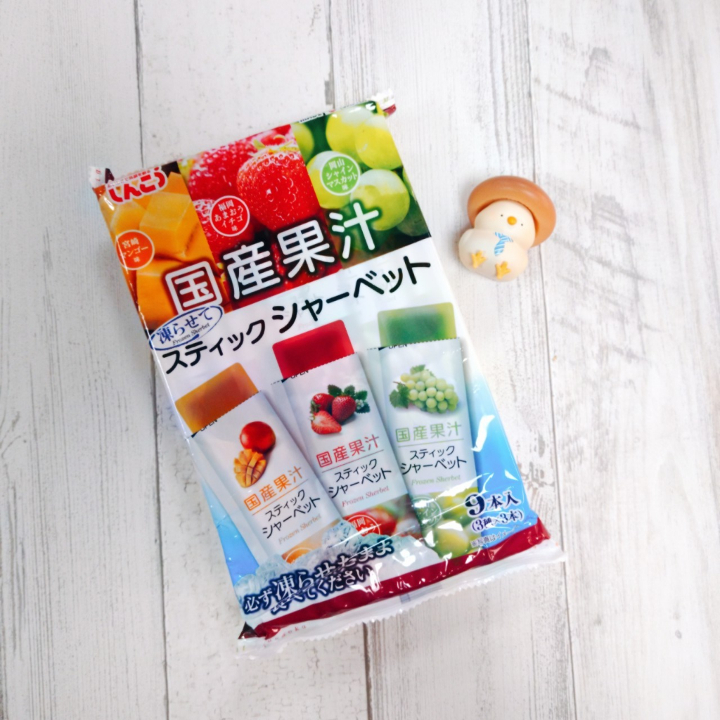 日本 SHINKO 水果棒棒冰 棒棒冰 冰棒 水果冰棒 草莓冰棒 芒果冰棒 葡萄冰棒 芒果 草莓 麝香葡萄 果汁冰棒
