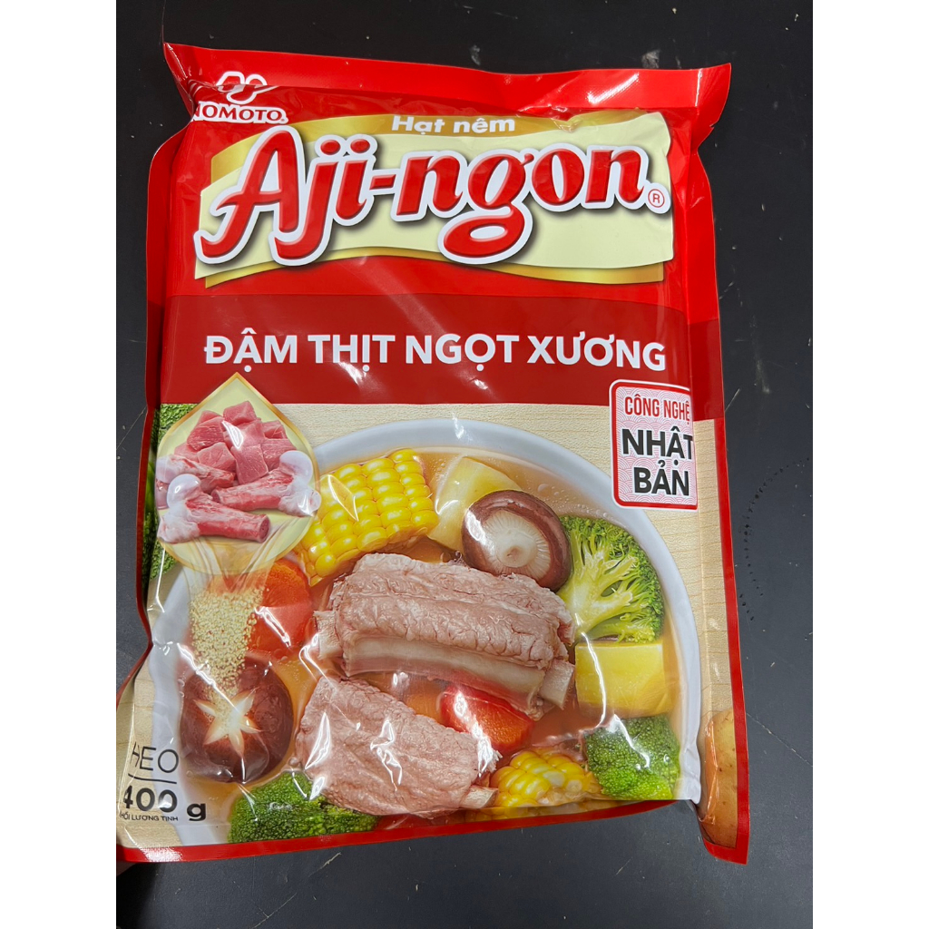 ~YQI~越南 越南豬肉調味粉(中包)(400g) - Hạt Nêm AJI-NGON Vị Heo (400g)