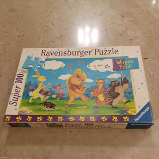 （二手拼圖）Ravensburger 維寶拼圖：小熊維尼100片