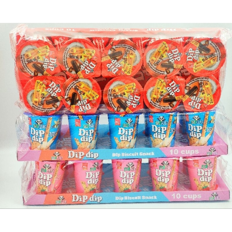 樂搖搖沾醬巧克力棒餅 巧克力風味、香草風味、草莓風味