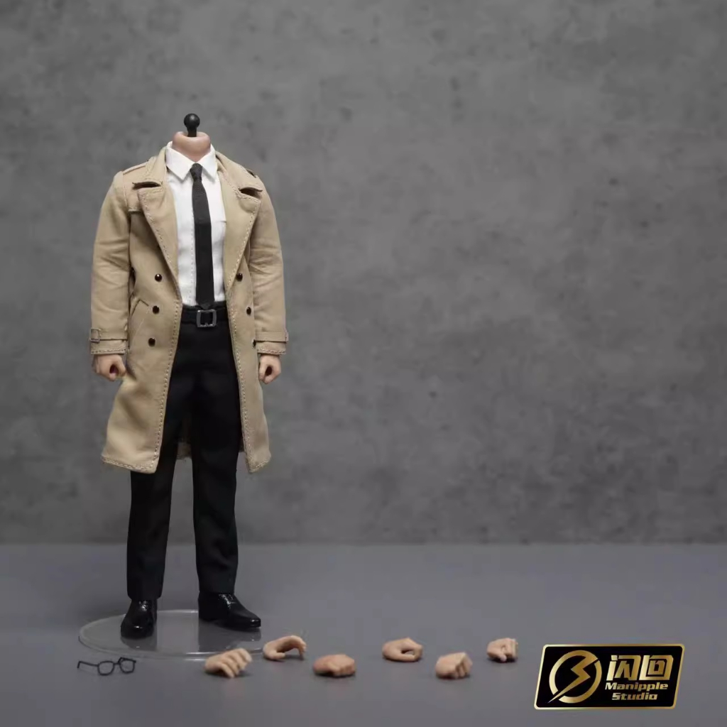 【杯麵宅品】第四季預購! 閃回 1/12 SHF Mafex通用 超人 記者便服風衣素體 套組 不含頭雕