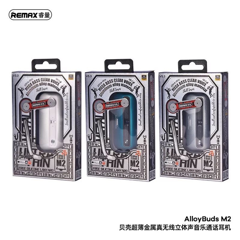 台灣現貨 Remax AlloyBuds M2 貝殼超薄 藍牙耳機 音樂耳機 TWS 立體聲 藍牙5.3