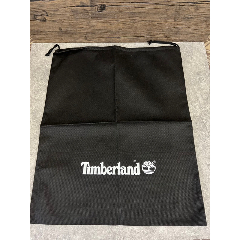 Timberland 不織布 黑色 收納束口袋